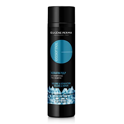 Eugene Perma Professionale Shampoo Cheratina Pulp Essenziale Per Dare Del Volume/Riparare I Capelli Fini 250 Ml