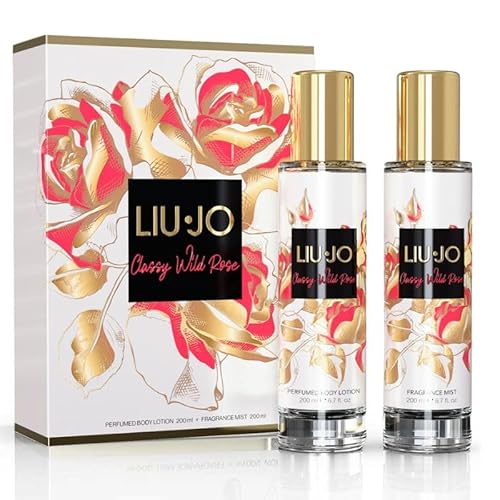 Liu Jo Set Classy Wild Rose Acqua Corpo Profumata 200Ml E Latte Corpo Profumato 200Ml