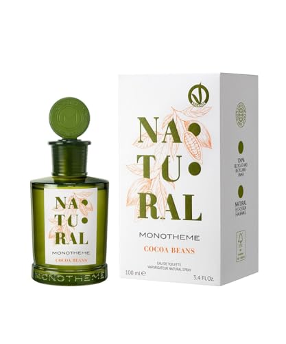 Monotheme Natural Cocoa Beans Eau De Toilette Ml.100 Vaporisateur Natural Spray Vegan Ok