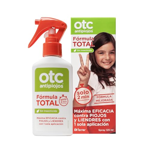Otc Antipidocchi - Spray Anti Pidocchi Formula Totale - Senza Insetticida - Efficace In 2 Minuti - Include Cuffia E Pettinino - Da 1 Anno In Su - Flac