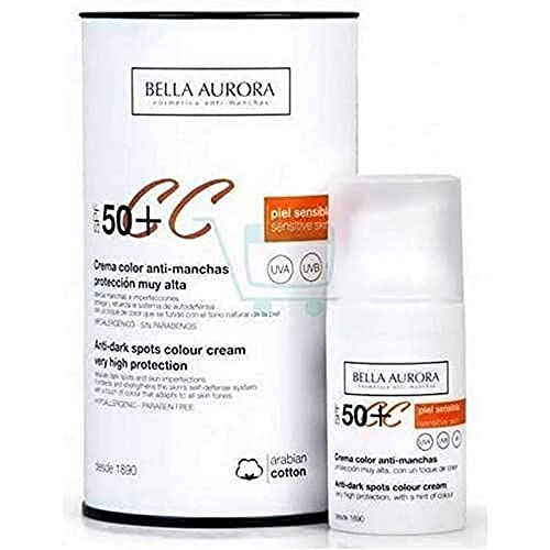 Cc Cream Anti-Manchas Piel Sensible Spf50+ 30 Ml