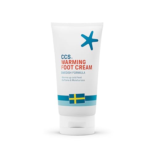 Ccs Crema Riscaldante Per I Piedi 150 Ml - Idrata E Ammorbidisce La Pelle Secca E Dona Una Sensazione Di Calore Ai Piedi Freddi