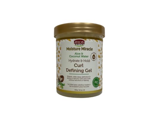 African Pride Hydrate And Hold Curl Defining Gel - 510G