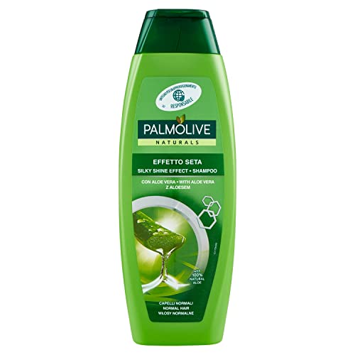 Palmolive Shampoo Naturals Effetto Seta Silky Shine, 350Ml