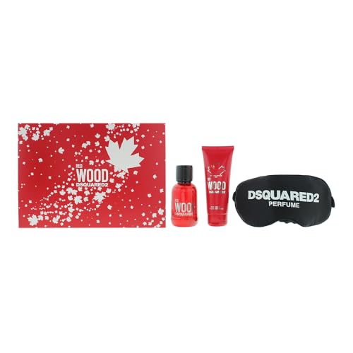 Dsquared2 Red Wood Edt 50Ml + Sg 100Ml + Night Mask