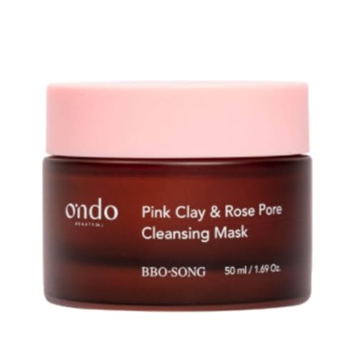 Ondo Beauty 36.5 Pink Clay Rose Pore Cleansing Mask Bbo-Song