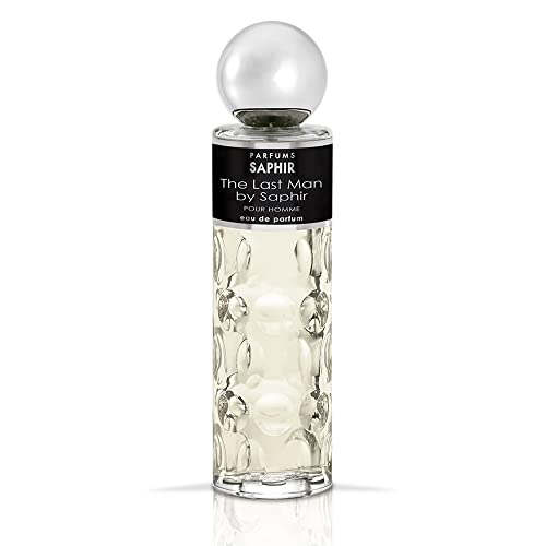 Parfums Saphir The Last Man - Eau De Parfum Con Vaporizador Para Hombre, One Size, 200 Ml