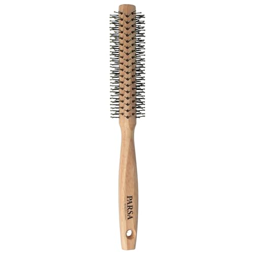 Parsa Beauty Spazzola Rotonda Per Barba Da Uomo, Per Capelli Corti E Medi