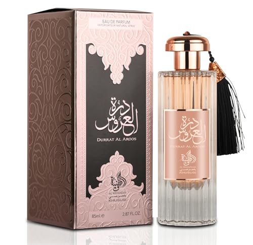 Al Wataniah Durrat Al Aroos - Profumo Floreale E Fruttato Da 100 Ml, Aroma Delicato Ed Elegante, Ideale Per Uso Quotidiano E Occasioni Speciali