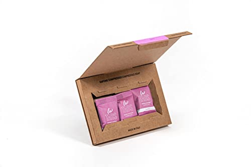 Letabs - Sapone Ecologico Solubile - Set 3 Pastiglie Da 350Ml - Profumazione Capri - Made In Italy - Prodotto Che Rispetta L'Ambiente