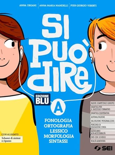 Si Può Dire. Schemi Di Sintesi E Ripasso, Schede Di Lessico E Laboratorio. Per La Scuola Media. Con E-Book. Con Espansione Online. Con Dvd-Rom (Vol. A