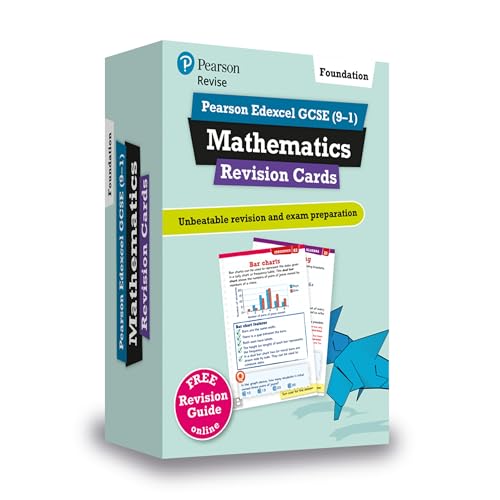 Revise Edexcel Gcse (9-1) Mathematics Foundation Revision Cards: Includes Free Online Revision Guide