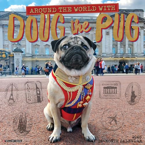 Doug The Pug 2025 Wall