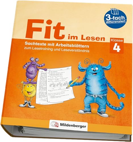 Fit Im Lesen - Sachtexte, Klasse 4: Sachtexte Mit Arbeitsblättern Zum Lesetraining Und Leseverständnis