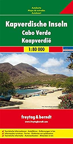 Capoverde 1:80.000: Wegenkaart 1:80 000: 101