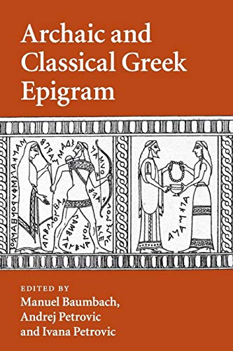 Archaic And Classical Greek Epigram