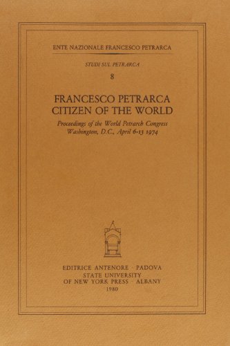 Francesco Petrarca Citizen Of The World