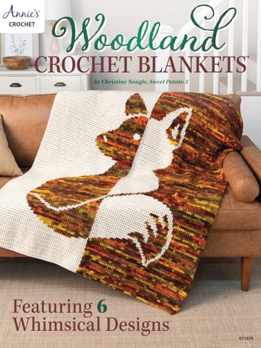 Woodland Crochet Blankets: Featuring 6 Whimsical Designs