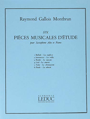 Six Piéces Musicales D'Etude