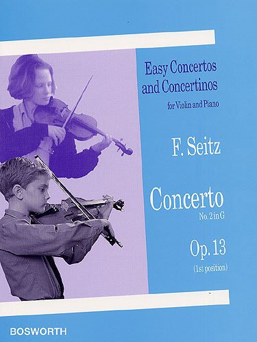 Seitz - Concierto Nº 2 Op.13 En Sol Mayor (1ª Posicion) Para Violin Y Piano