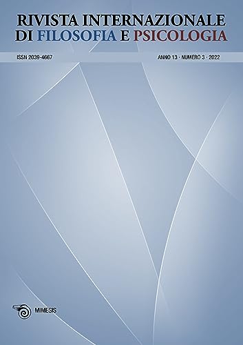 Rivista Internazionale Di Filosofia E Psicologia (2022) (Vol. 3)