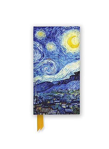 Vincent Van Gogh: Starry Night Foiled Slimline Journal