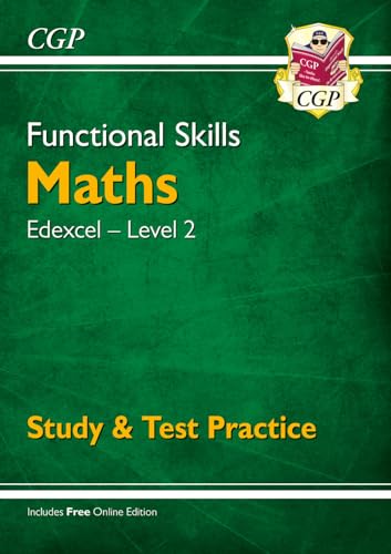 New Functional Skills Maths: Edexcel Level 2 - Study & Test, (La Copertura Può Variare)