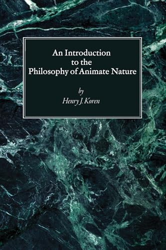 An Introduction To The Philosophy Of Animate Nature