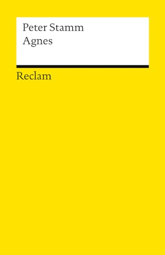 Agnes. Roman: Stamm, Peter - Klassiker Der Deutschen Literatur - 14561