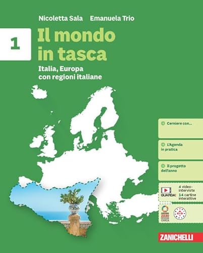 Il Mondo In Tasca. Con Regioni Italiane. Per La Scuola Media. Con Contenuto Digitale (Fornito Elettronicamente). Italia, Europa (Vol. 1)