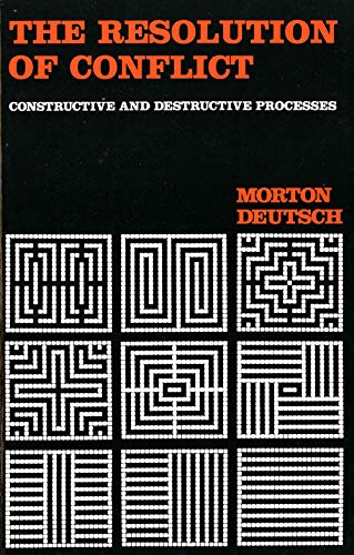 The Resolution Of Conflict: Constructive And Destructive Processes