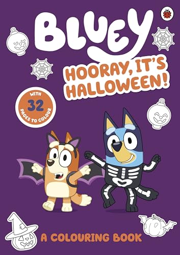 Bluey: Hooray It’S Halloween!: A Halloween Colouring Book
