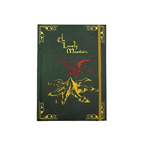 Cinereplicas Il Signore Degli Anelli - Taccuino Con Copertina Rigida Della Terra Di Mezzo Con Mappa Pieghevole 160P 14,5 * 21Cm - Licenza Ufficiale