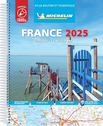 France. Atlas Routier Et Touristique 2025. Ediz. Plastificata