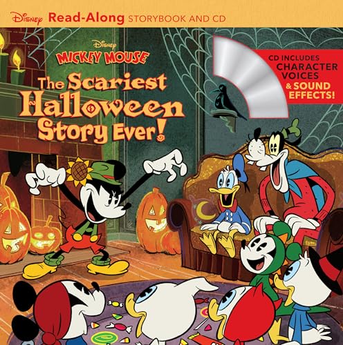 Disney Mickey Mouse: The Scariest Halloween Story Ever! Readalong Storybook And Cd