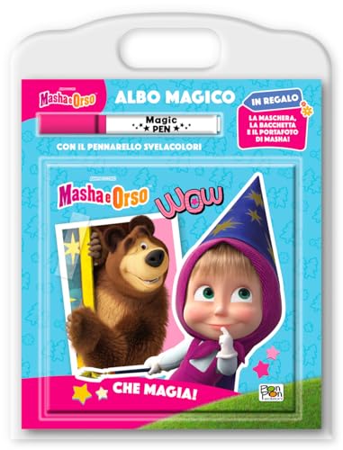 Che Magia! Masha E Orso. Albo Magico. Ediz. A Colori. Con Pennarello Svelacolori