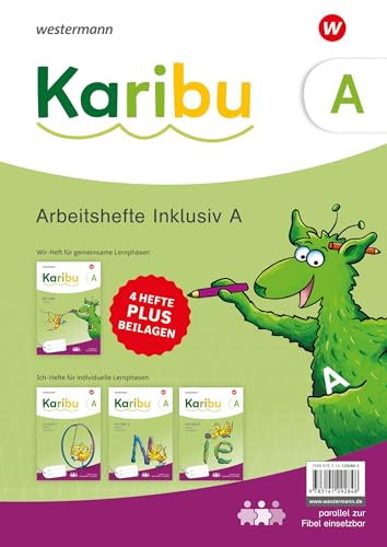 Karibu. Arbeitshefte Inklusion A 4 Hefte Im Paket (Wir-Hefte Und Ich-Hefte) Plus Beilagen: Ausgabe 2024