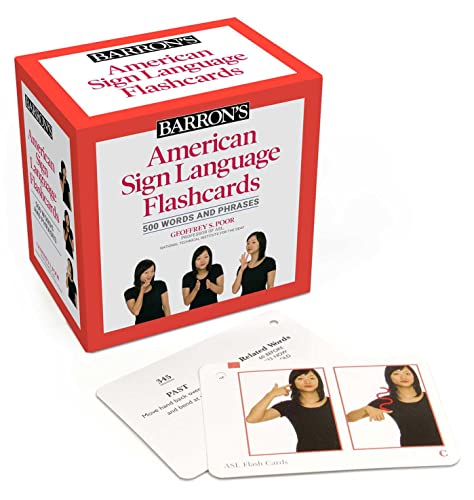 American Sign Language Flashcards: 500 Words And Phrases