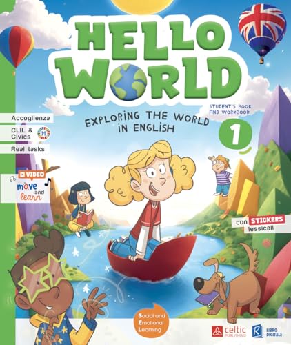 Hello World. Exploring The World In English. Student'S Book & Workbook . With Wonder Magazine, Hello World Grammar / Language, Mind Maps. Per La ... C