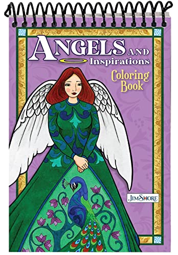 Angels And Inspirations Coloring Book