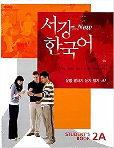 New Sogang Korean 2A Student'S Book