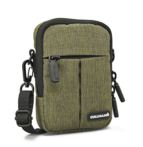 Cullmann - 90204 - Malaga Compact 200 Borsa Per Fotocamere Compatte, Verde - Dimensioni Interne: 70X100X30Mm - Idrorepellente Grazie Al Rivestimento 4