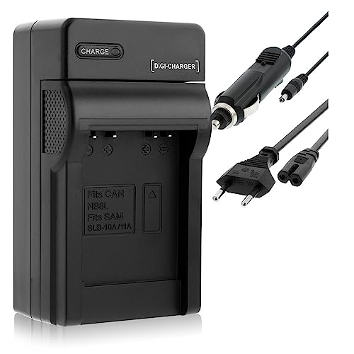 Caricabatteria (Auto/Corrente) Per Jvc Bn-Vh105, Gc-Xa1, Xa2 / Benq Dli-301/ Silvercrest..Vedi Lista