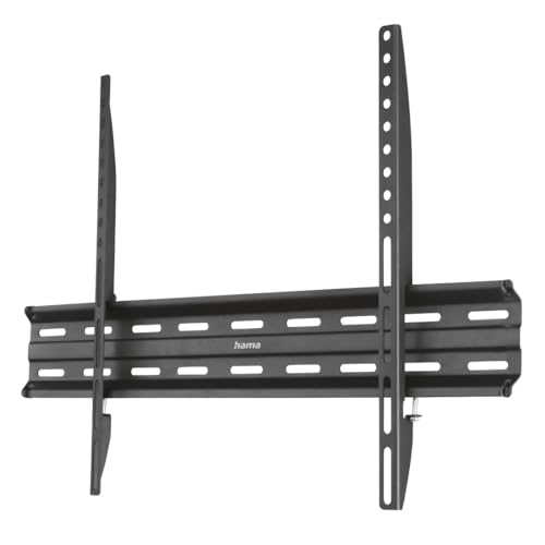 Hama Supporto Tv Da Parete, Rigido, Da 191 Cm (75") Fino A Q. 40 Kg, Dist. Parete, 2,3 Cm