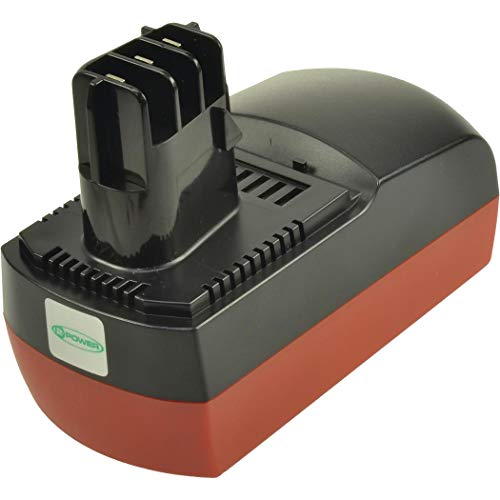 2-Power 18V 3000Mah Ibrido Nichel Metal 3000Mah 18V Batteria Ricaricabile - Batteria Ricaricabile (3000Mah, Nichel-Metallo Idruro (Nimh), 18 V, Nero, 