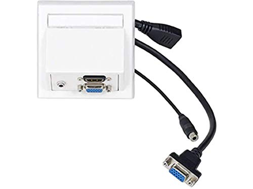 Vivolink - Wall Connection Box Vga, 3,5 Mm, Hdmi, 221192 (Vga, 3,5 Mm, Hdmi 3520)