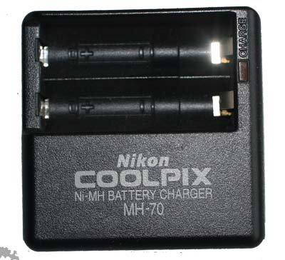 Nikon Mh-70 Camera Caricabatterie Per Coolpix 2100/3100