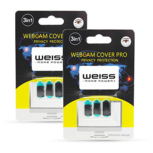 6 X Premium Webcam Cover | 3 Diversi Design | Protezione Privacy Webcam Cover Anteriore Fotocamera Slider Sticker Per Laptop Macbook Pro/Air/Imac Smar