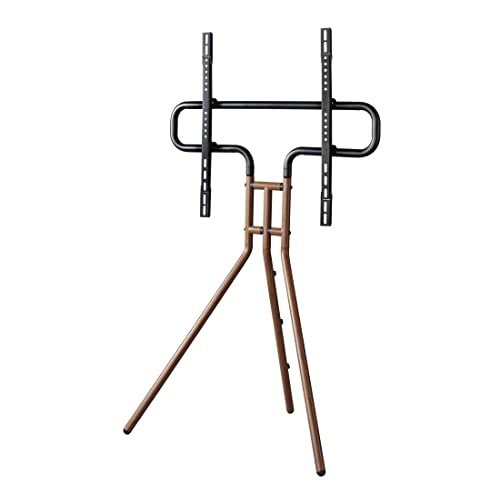 Hama Supporto Per Tv, Design A Cavalletto, 191 Cm (75"), Altezza Variabile, Effetto Legno, Noce
