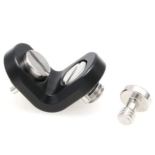 Eonvic Monitor Video A Pannello Esteso Ad Angolo Retto Da 3/8 "Per Accessori Per Telecamere Di Trasmissione Di Immagini Teradek Vaxis